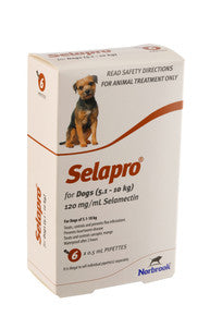 Selapro® Spot On Small Dog 6pk